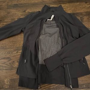 lululemon black zip-up jacket